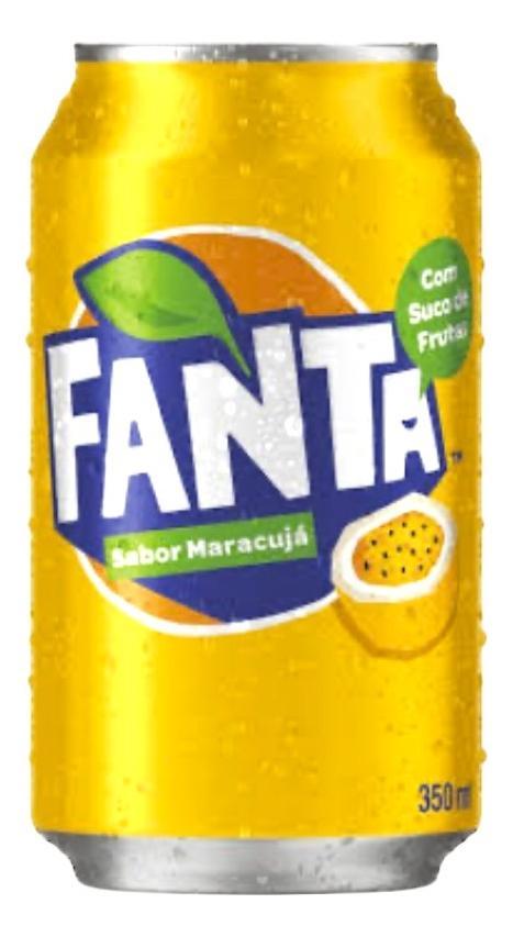 Refrigerante Fanta Maracujá Lata 350ml
