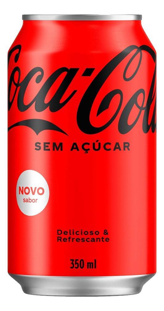 Refrigerante Coca-cola Zero Lata - 350ml 