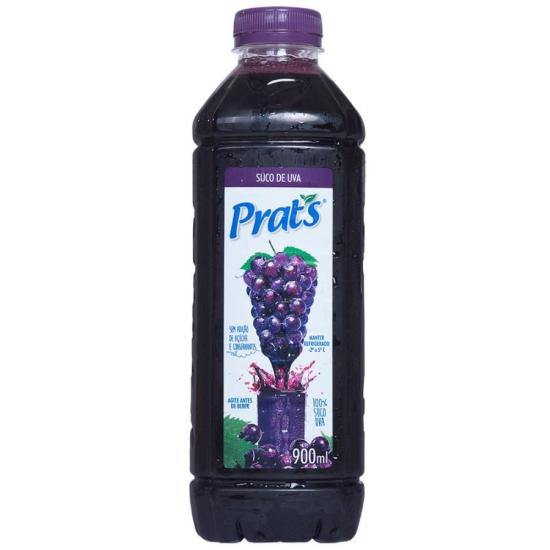 SUCO PRATS UVA NATURAL 900ML
